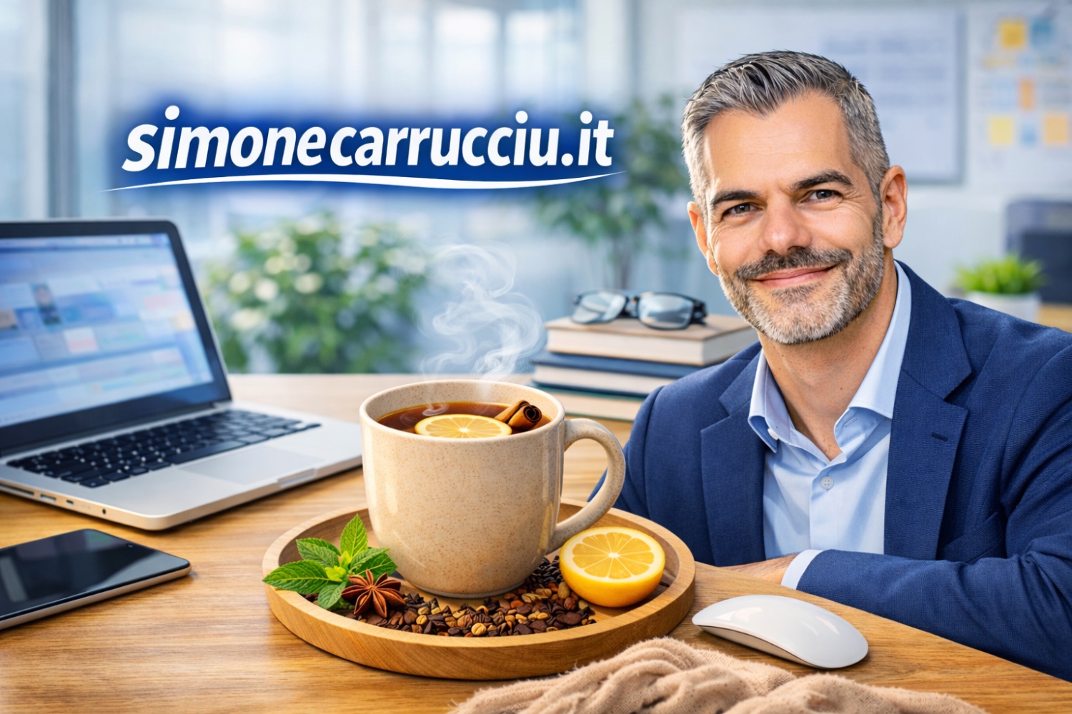 Ritratto di Simone Carrucciu, immagine di copertina dell'articolo Quanto mi diverte l’AI